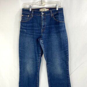 Levi's 550 Blue Jeans Women's 10 S Classic Relaxed Boot Cut Stretch Denim Pants